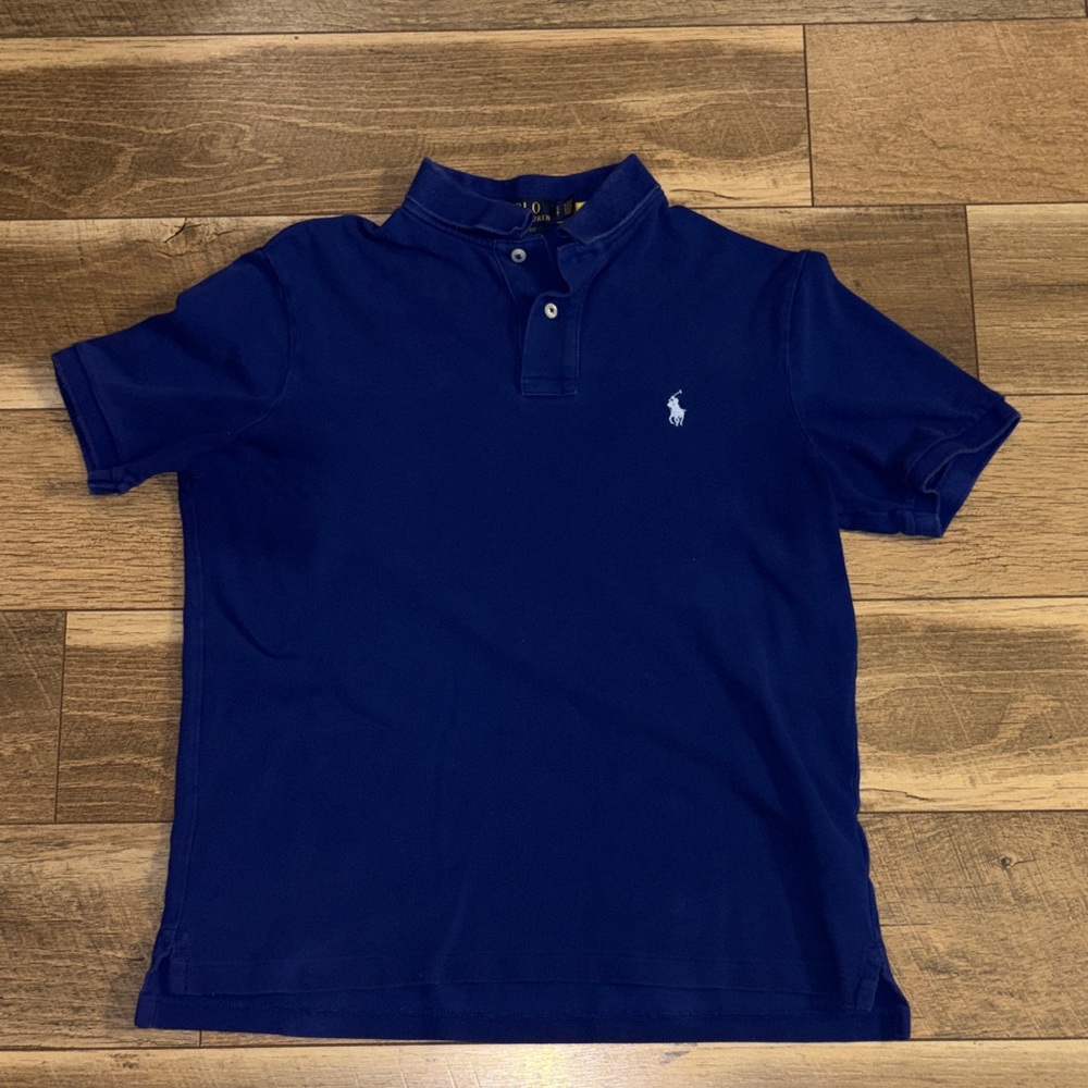 Polo by Ralph Lauren Men’s Royal Blue Short-Sleeve Polo